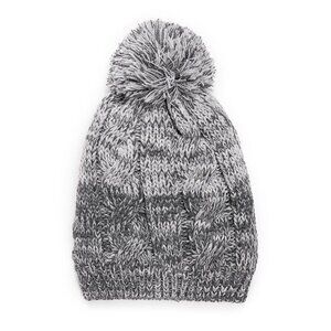 Women's MUK LUKS Heat Retainer Grey Ombre Beanie - NWT